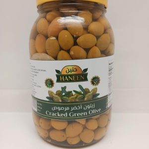 HANEEN CRACKED GREEN OLIVE 2 KG X 6