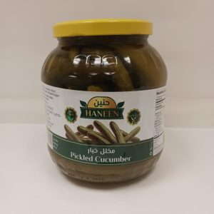 HANEEN CUCUMBER 6X 3.5 LB GLASS JARS