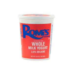 Romis Whole Yogurt