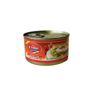 Cedar Light Meat Sunflower Oil Spicy 48 X 6.5 Oz