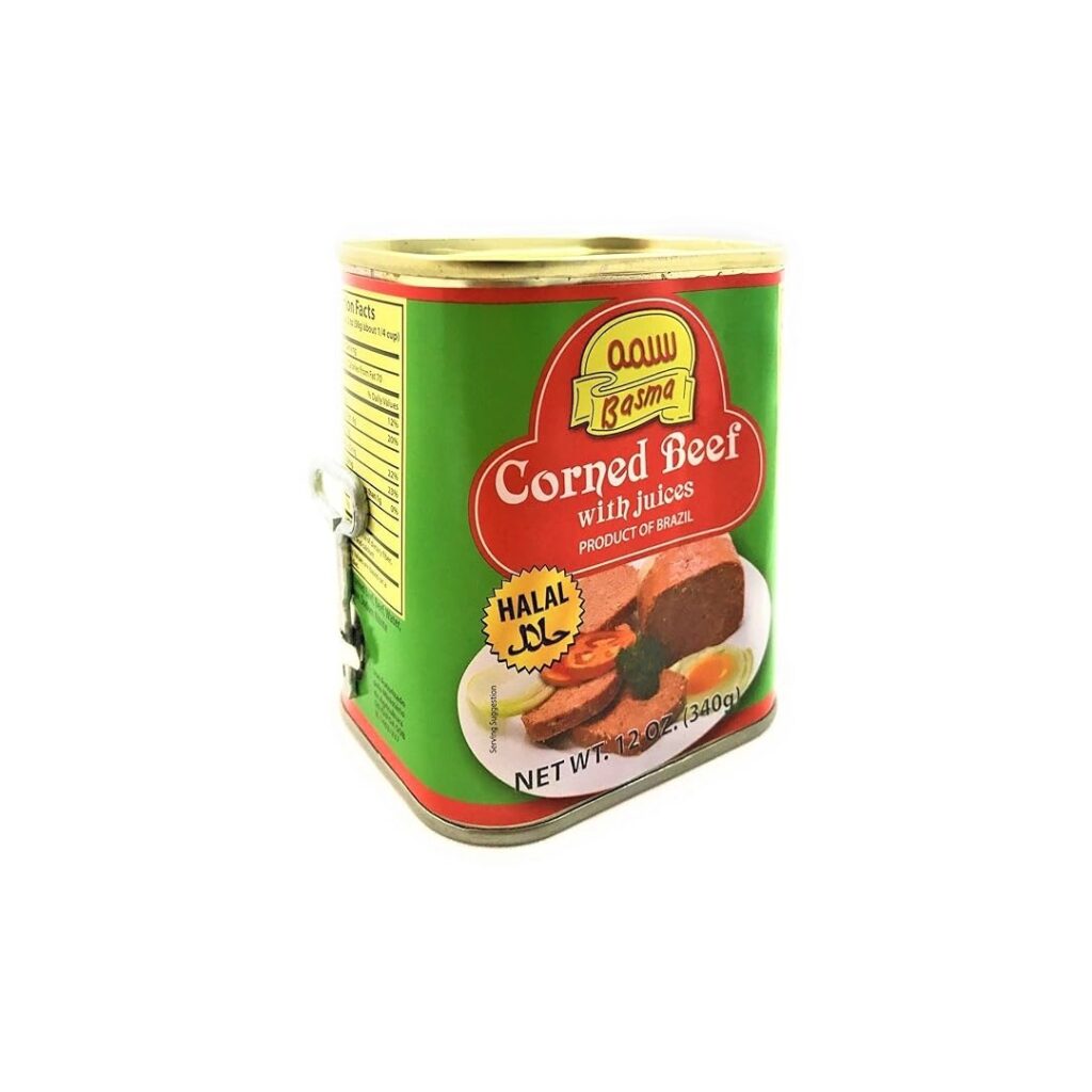 Basma Halal Canned Corned Beef 12.Oz